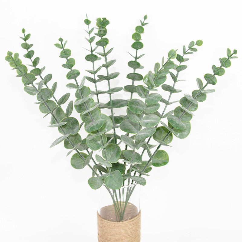 400 Pieces Eucalyptus Leaves Artificial Eucalyptus Petals Fake